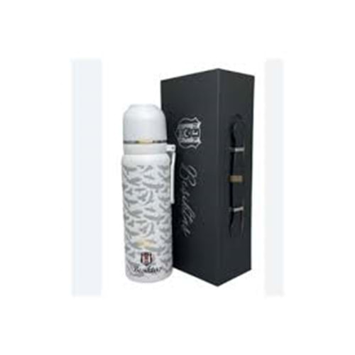 Beşiktaş Lisanslı Çelik Termos 650 ml