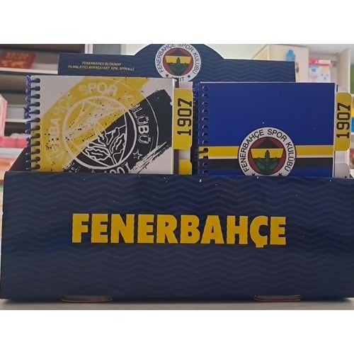 Fenerbahçe Bloknot Planlayıcı Ayraçlı 24 Lü Stand