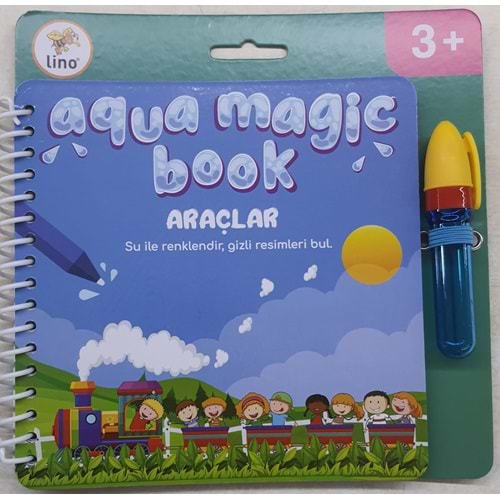 Lino Aqua Magic Book Araçlar (Sihirli Boyama Kitabı)