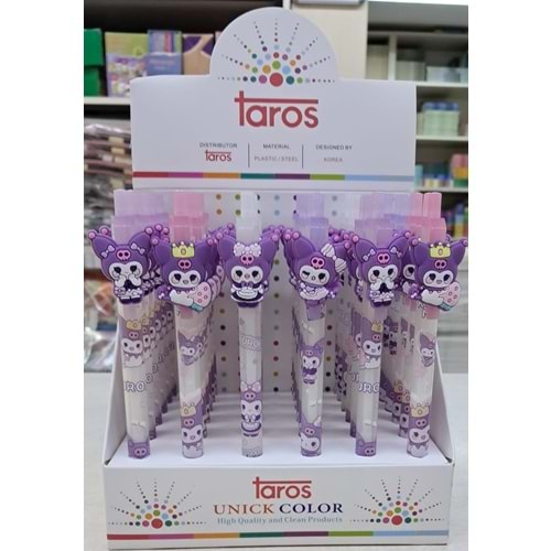 Taros 7612 Unic Color Mor Tavşan Versatil Kalem 36 Lı