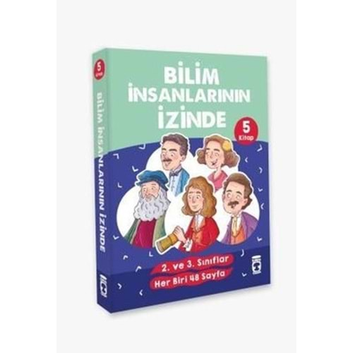 Bilim İnsanlarının İzinde Serisi Seti - 5 Kitap Takım