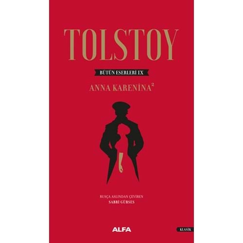 Tolstoy Bütün Eserleri 9 Anna Karenina 2 Ciltli