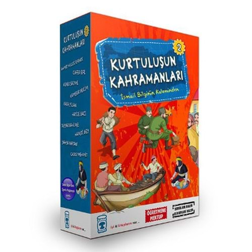 Kurtuluşun Kahramanları Seti 2 (10 Kitap Takım)