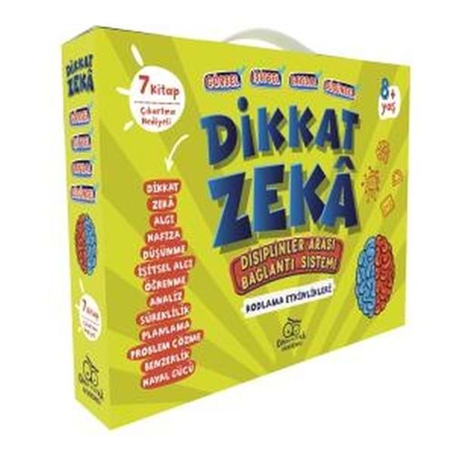 Dikkat - Zeka 2. Sınıf Seti - 8 Yaş (7 Kitap)