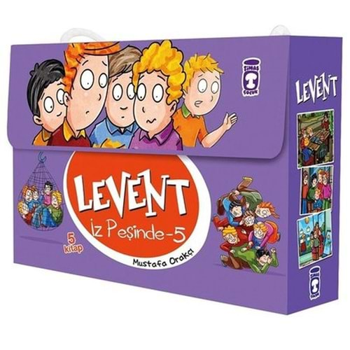 Levent İz Peşinde 5 Set (5 Kitap)