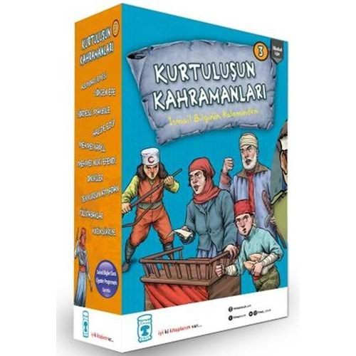 Kurtuluşun Kahramanları 3 Seti (10 Kitap Takım)