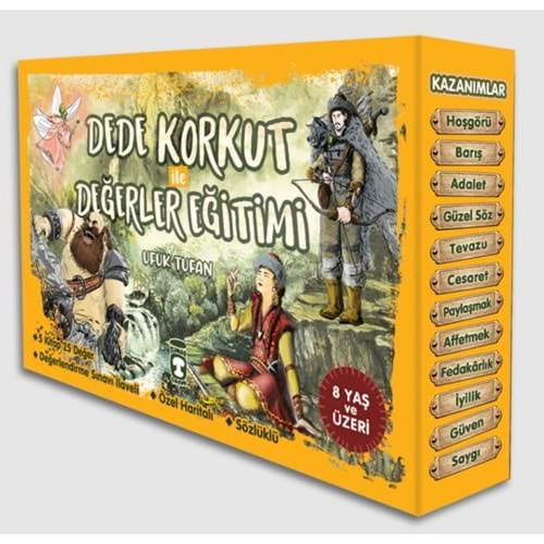 Dede Korkut İle Değerler Eğitimi Seti 5 Kitap