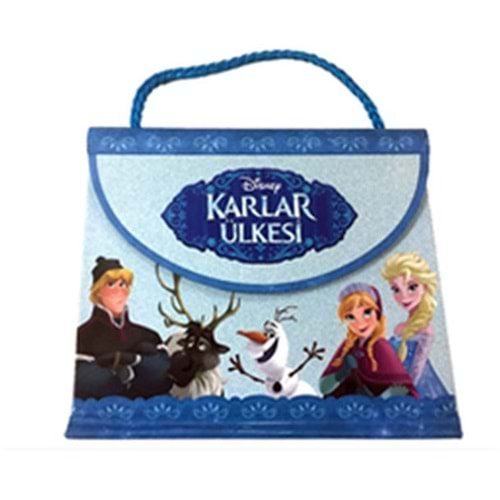 Karlar Ülkesi Anna ve Elsa'nın Öykü Çantası Ciltli