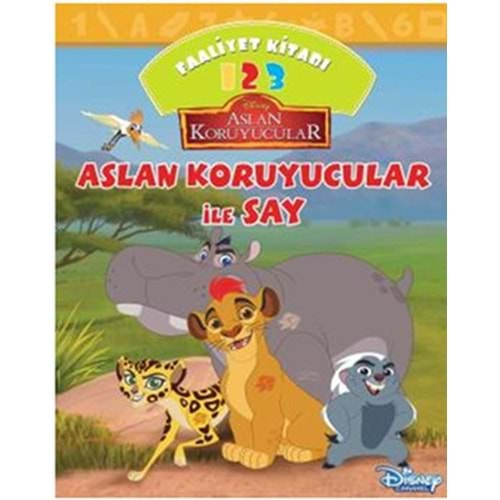 Disney Aslan Koruyucular İle Say Faaliyet Kitabı