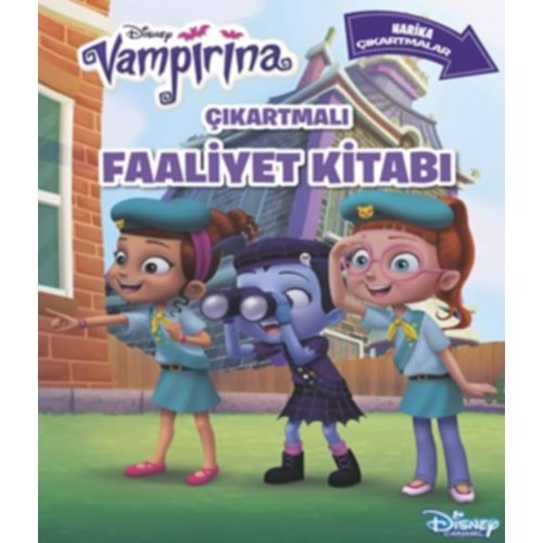 Disney Vampirina Çıkartmalı Faaliyet Kitabı