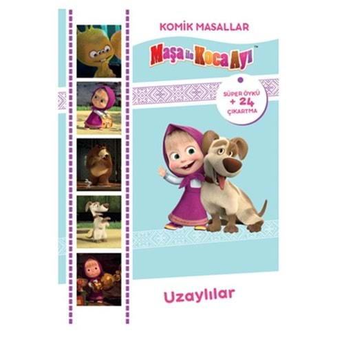 Maşa İle Koca Ayı Komik Masallar Uzaylılar