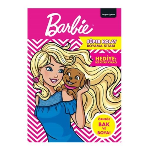 Barbie Süper Kolay Boyama Kitabı