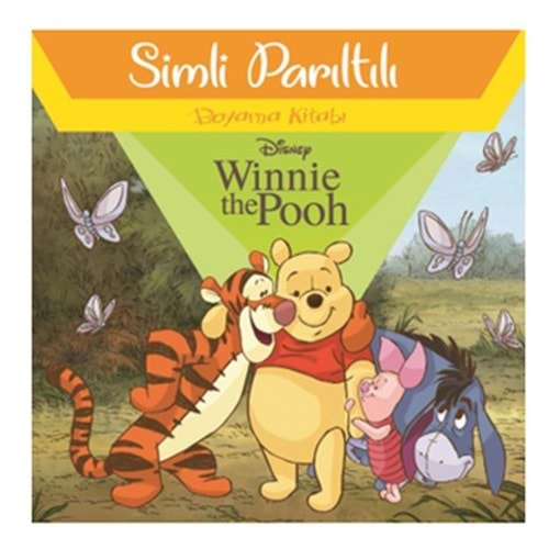 Disney Winnie The Pooh Simli Parıltılı Boyama Kitabı