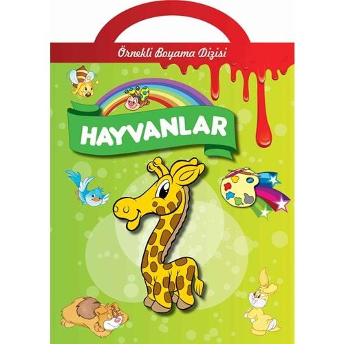 Hayvanlar - Örnekli Boyama