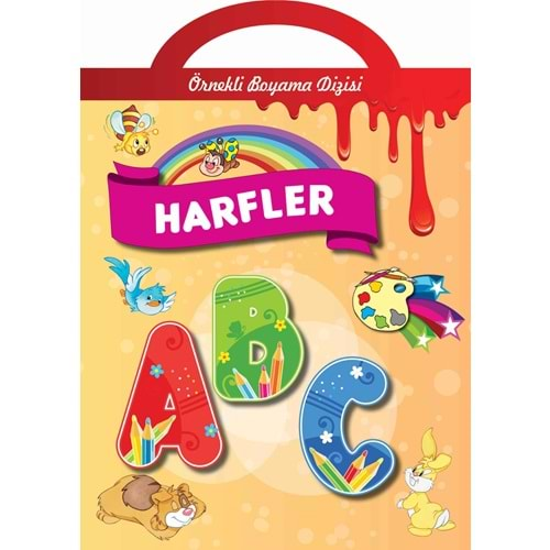 Harfler - Örnekli Boyama