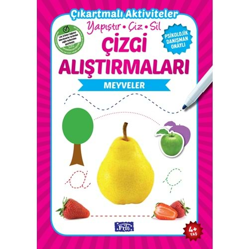 Çizgi Alıştırmaları - Meyveler