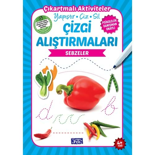 Çizgi Alıştırmaları - Sebzeler