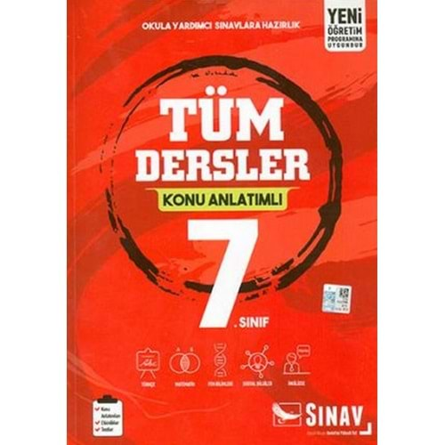 Sınav Yayınları 7.Sınıf-Tüm Dersler Konu Anlatımlı