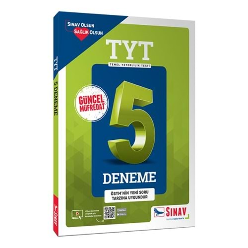 Sınav Yayınları Tyt 5 Deneme Sınavı