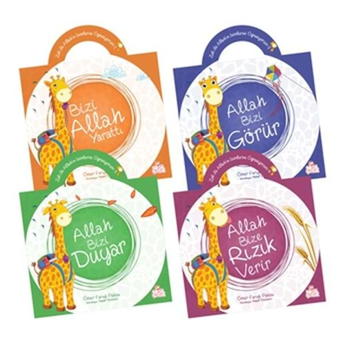 Zufi İle Allah'In İsimlerini Öğreniyorum-1 (4 Kitap) /Nesilçocuk