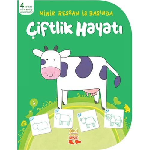 Minik Ressam İş Başında Çiftlik Hayatı