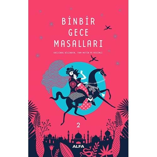 Binbirgece Masalları 2 Tam Metin Resimli Ciltli