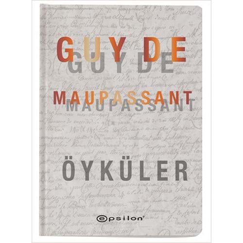 Öyküler Guy De Maupassant Ciltli