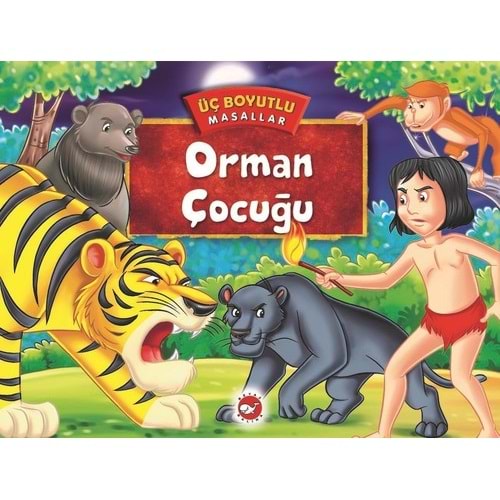 Üç Boyutlu Masallar Orman Çocuğu Ciltli