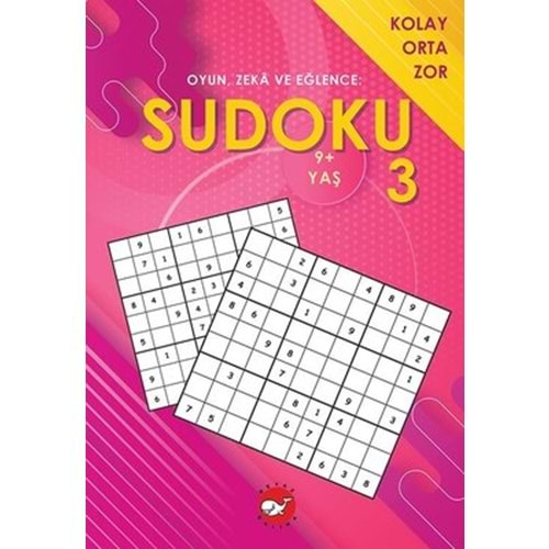 Sudoku 3 - Oyun Zeka ve Eğlence: Kolay Orta Zor