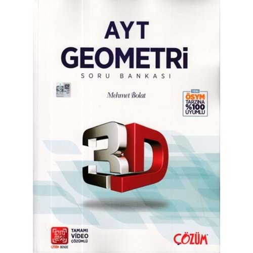 Ayt 3D Geometri Soru Bankası