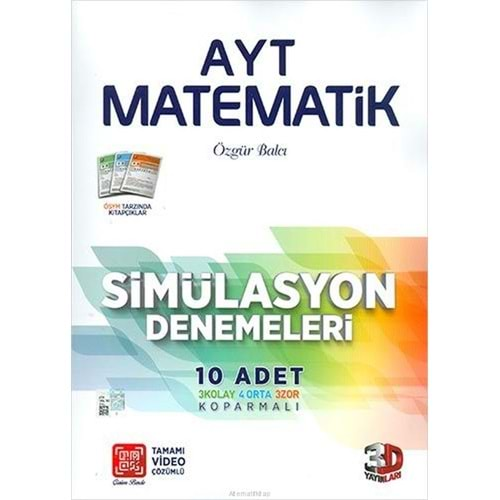 Ayt 3D Simülasyon Matematik Denemeleri