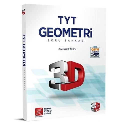 2023 TYT 3D Geometri Soru Bankası