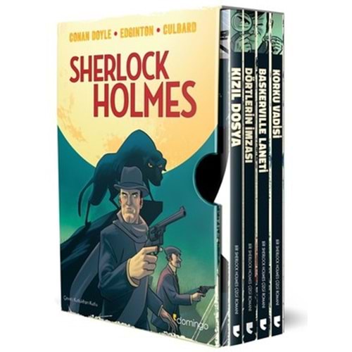 Sherlock Holmes Kutulu Set 4 Kitap Takım