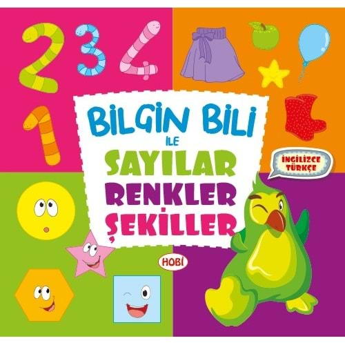 Bilgin Bili İle Sayılar,Renkler,Şekiller/Emaçocuk