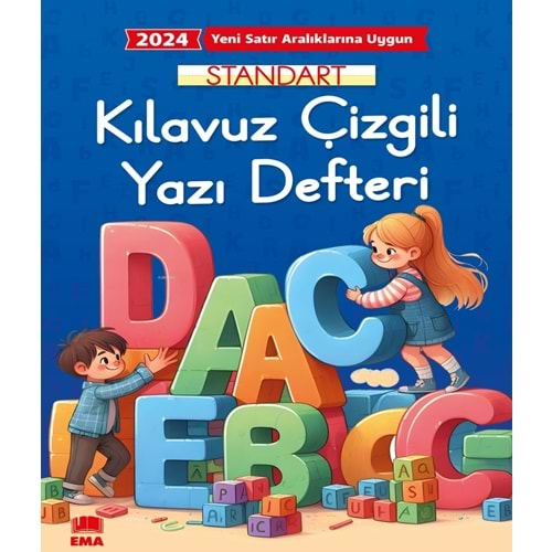 Kılavuz Çizgili Yazı Defteri-A4/Emaçocuk