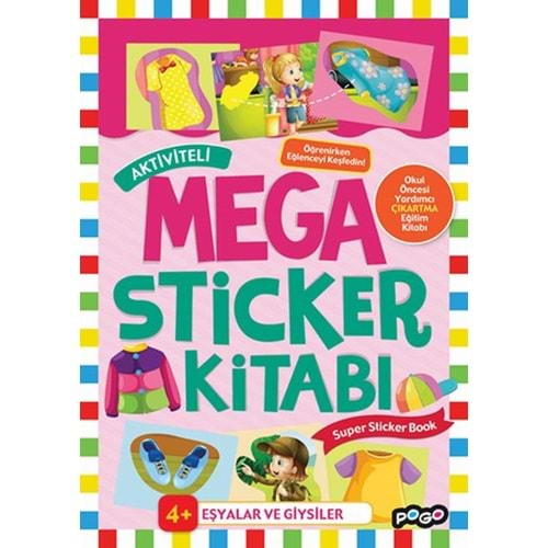 Mega Sticker Eşyalar ve Giysiler