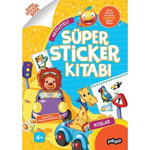 Süper Sticker Kuşlar