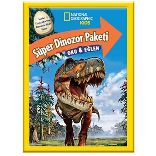 National Geographic Kids - Süper Dinozor Paketi Oku ve Eğlen