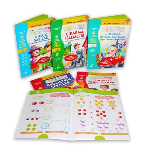 Pratik Matematik Uygulamalı -Alıştırmalı Kitabı 6 Kitap Set