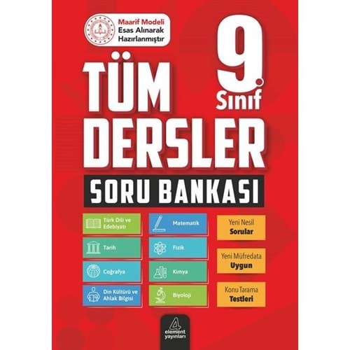 9. Sınıf Tüm Dersler Soru Bankası