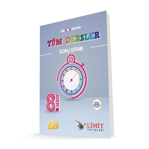 Limit Kronometre 8. Sınıf Tüm Dersler Soru Bankası