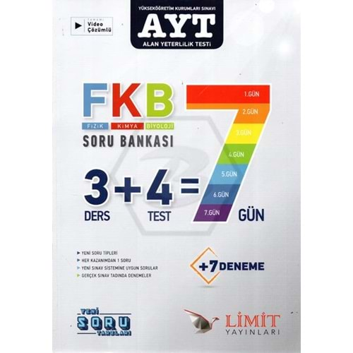 Limit Ayt Fkb Soru Bankası