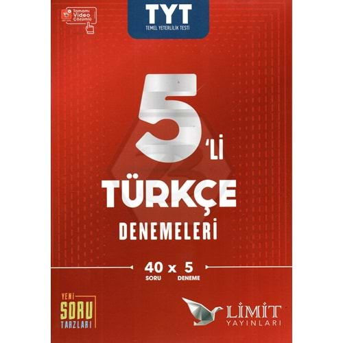 Limit Tyt 5' Li Türkçe Denemeleri