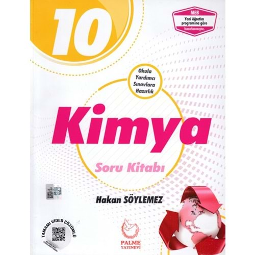 Palme 10. Sınıf Kimya Soru Kitabı *Yeni*