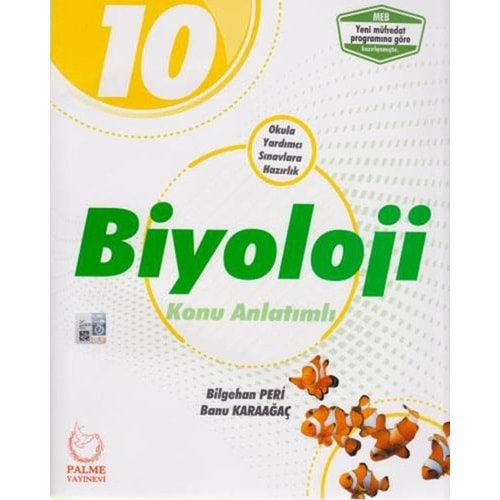 Palme 10. Sınıf Biyoloji Konu Anlatımlı *Yeni*