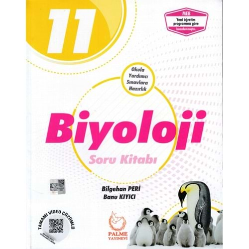 Palme 11. Sınıf Biyoloji Soru Kitabı*Yeni*