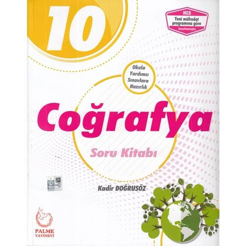 Palme 10. Sınıf Coğrafya Soru Kitabı *Yeni*