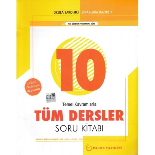 Palme 10. Sınıf Tüm Dersler Soru Kitabı *Yeni*