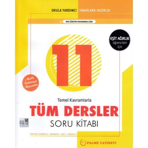 Palme 11. Sınıf Tüm Dersler Soru (Eşit Ağırlık)*Yeni*