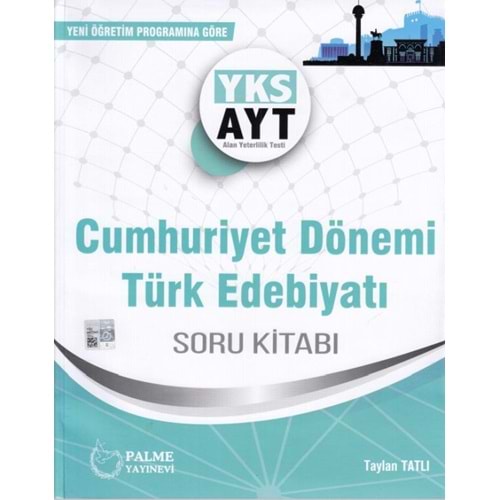 Palme Yks Ayt Cumhuriyet Dönemi Türk Edebiyatı Soru Kitabı *Yeni*
